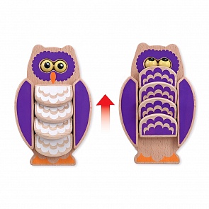 Развивающая игрушка Сова из серии "Первые навыки" (Melissa & Doug, 4023_md)